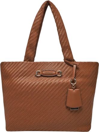 Guess Eco-leren Handtas - Dames - Shoppers - Bruin - ONE Size - Leer - Tassen
