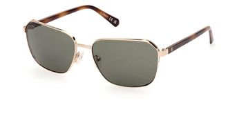 Guess GU00117 32N Mens Sunglasses Gold Size 57