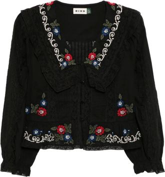 Rixo Blusa Maribelle - Nero