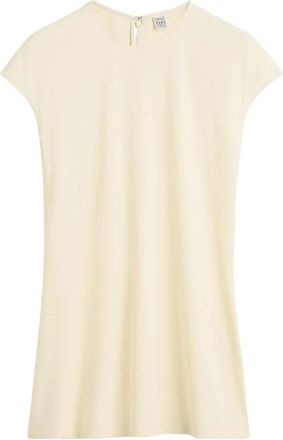 Toteme Everyday Top - Dames - Blouses - Beige - XS - Overhemden