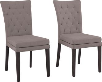 HOME AFFAIRE 4-Fussstuhl »Colorado« (Set) 6 Stk.Beine aus Buche, wengefarben lackiert, Im 2er, 4er oder 6er-Set