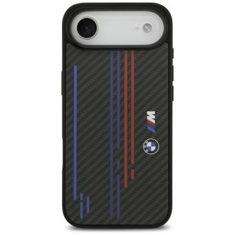 BMW Funda Bmw M Kevlar Con L&iacute;neas Y Logotipo Magsafe Para Iphone Air - Negra