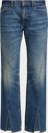 Brandon Maxwell The Campbell Spiral Seam Jeans