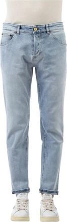 Pantaloni Torino Slim-fit Reggae Fit Denim Jeans - Heren - Slim Fit Jeans - Blauw - W37 - Denim - Jeans