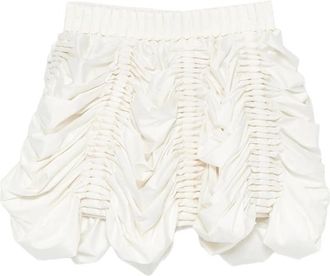 RAXXY Draped Mini Skirt