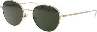Polo Ralph Lauren Mens Sunglasses 0ph3144 Shiny Pale Gold Metal
