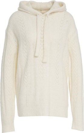 ATOMOFACTORY Textured Knit Wool Hooded Sweater