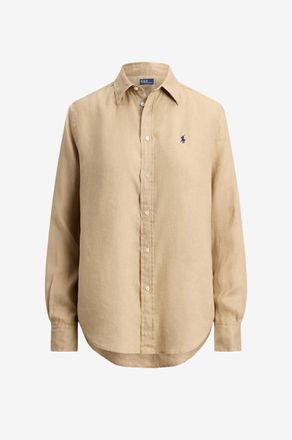 Polo Ralph Lauren Leinen-Langarm-Hemd Classic Fit