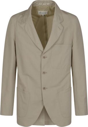 Maison Margiela Blazer - Heren - Blazers - Beige - XL - Jassen