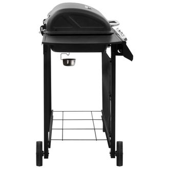 Berkfield Home Gas BBQ Grill with 4 Burners Black (FR/BE/IT/UK/NL only)