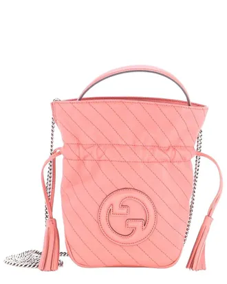 Gucci Blondie Nm Bucket Bag Diagonal Quilted Mini (Authentic Pre-Loved)