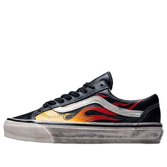 Vans Old Skool LX Archive Flame Black Red VN000D9RCJK