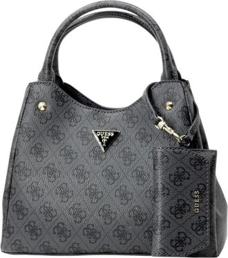 Guess Handbag - Dames - Handtassen - Zwart - ONE Size - Leer - Tassen
