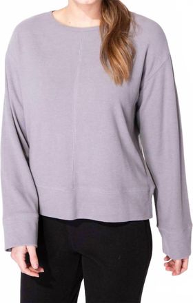 Habitat Buttery Rib Knit Pullover Sweater In Fog