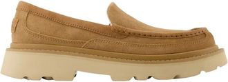UGG Ascot Lug Mocassins - Heren - Loafers - Bruin - 44 EU - Wol - Schoenen