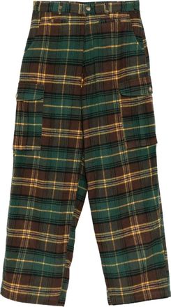 Sky High Farm flannel cargo pants - Green