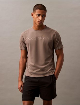 Calvin Klein Calvin Klein Mens CK Sport Classic Crewneck T-Shirt - Grey - XL