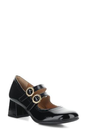 FLY London Paaf Mary Jane Pump in 003 Black at Nordstrom, Size 10-10.5Us