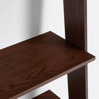 La Redoute Interieurs Wandladderboekenkast, essenhout gefineerd met walnoot, DOMENO