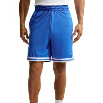 Nike Mens Dri-FIT DNA 8 Inch Shorts - Pacific Blue/Black/White Size XXL