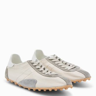 Maison Margiela Colour-Block Leather Sneaker - White