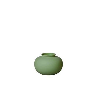 Middle Kingdom Porcelain Matte Porcelain Mini Apple Vase in Sage at Nordstrom