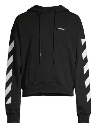 Off-white Felpa con cappuccio - Nero