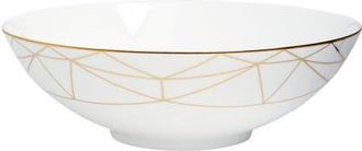 Prouna Gem Cut Gold Serving Bowl in White at Nordstrom