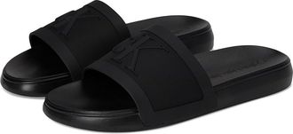 Calvin Klein Wlinderz Mens Slide Shoes Black : 12 M, Synthetic