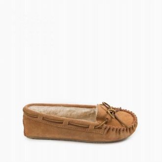 Minnetonka Womens Cally Slipper In Cinnamon