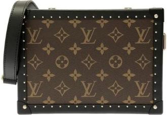 Louis Vuitton Pre-owned Monogram Macassar Clutch Schoudertas - Dames - Vintage Schoudertas - Bruin - ONE Size - Vintage