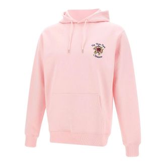 Dr&ocirc;le de Monsieur Hoodies, male, Pink, Size: XL Hoodie Slogan Rose