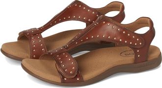 Taos Footwear Show Stopper Womens Sandals Cognac : 11 M, Full Grain leather