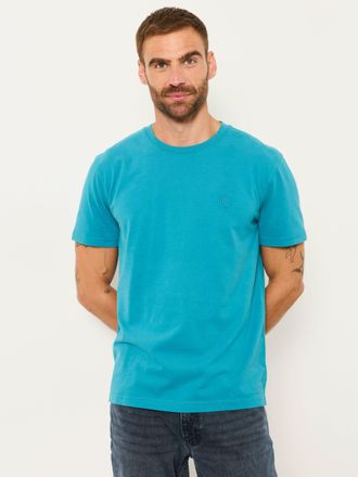 Fat Face FatFace Lulworth Turquoise Blue Short SleeveT-Shirt
