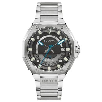 Bulova Mens Precisionist Black Dial Watch