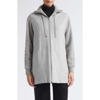 Herno Mixed Media Jacket in 9410 Grigio Perla at Nordstrom, Size 46