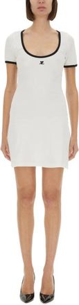Courr&egrave;ges Mujer, Vestidos, Blanco, Talla: L