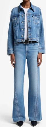 7 For All Mankind Rhinestone Twisted Lotta Jean In Love Soul