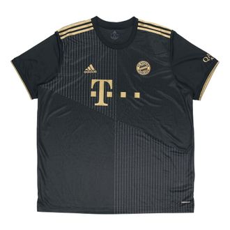 adidas Bayern Munich Away Fan Edition Sports Short Sleeve Black GM5317