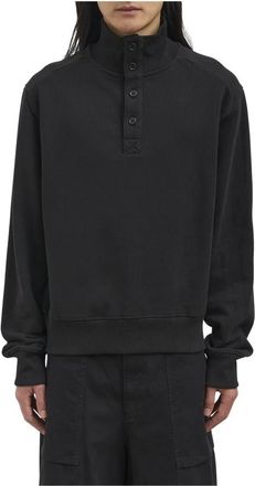 Entire studios Port Pullover - Heren - Sweatshirts - Zwart - XL - Katoen - Hoodies & sweatvesten