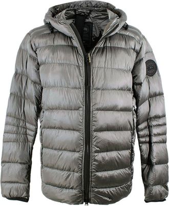 Canada Goose Silver Holiday Crofton Hoody Northstar Puffer Jacket Size L