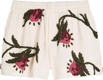 S.S.Daley Shorts met kralendetail - Beige