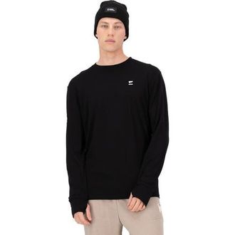 Mons Royale Yotei Classic Long-Sleeve Shirt - Mens in Black2 at Nordstrom, Size X-Large