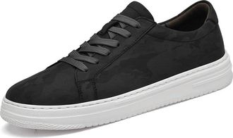 Generic ZBDP Sneakers Man Elevator Shoes Height Increase Insoles 6CM Sports Lift Plus Size 35-47 Black