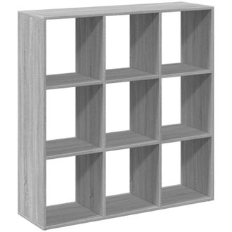 vidaXL Librer&iacute;a Divisor Madera Ingenier&iacute;a Gris Sonoma 102x29x103,5 Cm Vidaxl