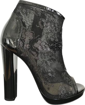 John Richmond lace rhinestone ankle boots Size 39