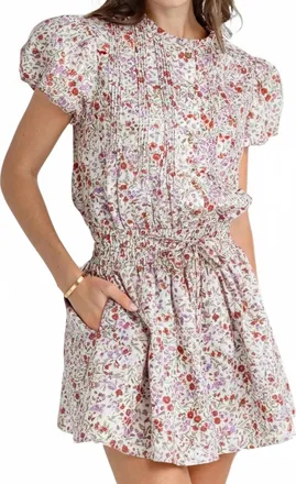 Sundays Dawson Dress In Garden Poppy