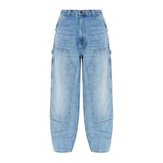 Carhartt Work in Progress Carhartt Wip, Loose-fit Jeans, male, Blue, Size: XL Double Knee Jeans