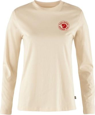 Fj&auml;llr&auml;ven 1960 Logo T-Shirt L/S Longsleeve f&uuml;r Damen | beige