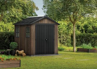 Keter Caseta Cobertizo Resina Jardin Signature Apex 757 Keter